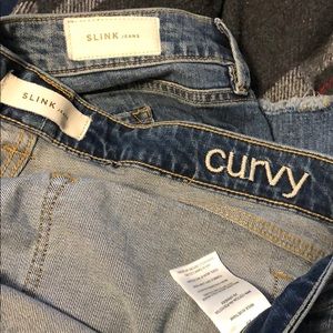 Never worn Slink jeans size 22